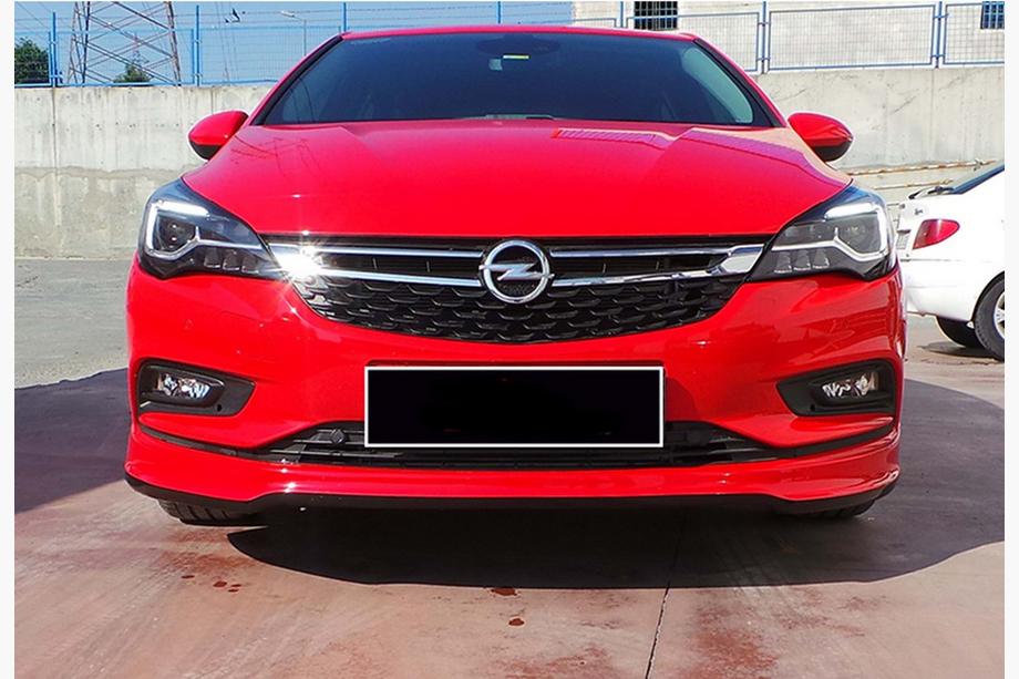 Opel Astra K 2016–2021 Front læbespoiler til kofanger DPT (klar til lakering) Foto 3