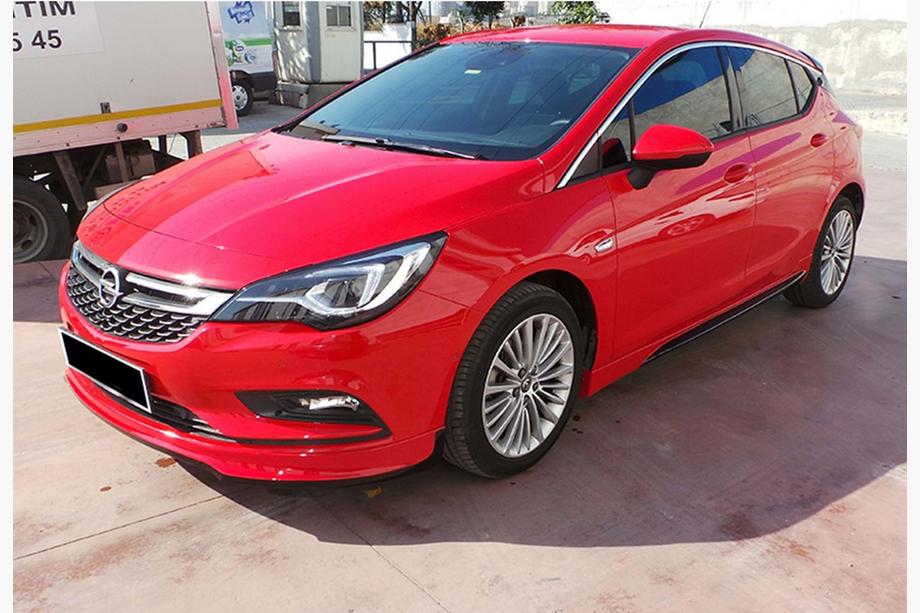 Opel Astra K 2016–2021 Front læbespoiler til kofanger DPT (klar til lakering) Foto 5