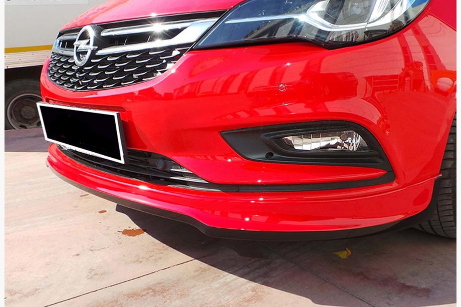 Opel Astra K 2016–2021 Front læbespoiler til kofanger DPT (klar til lakering) Foto 1