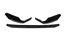 Seat Ibiza 2010–2017 Front læbesplitter DPT V-2 (blank sort) foto 10
