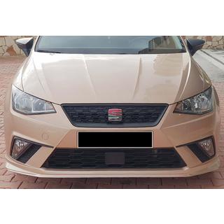 DPT V-3 front lip spoiler (blank højglans) Seat Ibiza 2010–2017 foto 1