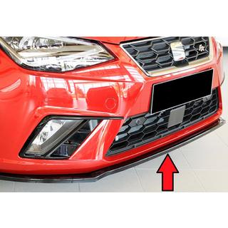 Front læbespoiler til kofanger DPT V-4 (blank sort) Seat Ibiza 2010–2017 foto 4