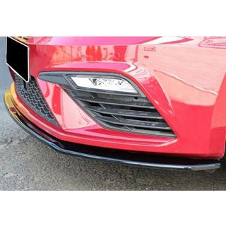 Front læbesplitter DPT (Cupra, 2017-2020, blank sort) foto 3