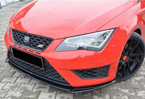 Seat Leon 2013–2020 Frontlæbe DPT (Cupra, 2013-2016, sort højglans) foto 1