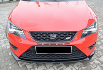 Seat Leon 2013–2020 Frontlæbe DPT (Cupra, 2013-2016, sort højglans) foto 3