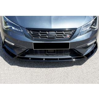 Front læbespoiler DPT V-3 (2017-2020, blank sort) foto 1