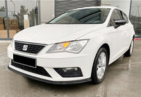 Seat Leon 2013–2020 Front læbespoiler DPT V-4 (2017-2020, sort blank) foto 3