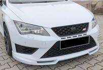 Seat Leon 2013–2020 Front lipspoiler DPT V-5 (2017-2020, blank højglans) foto 1