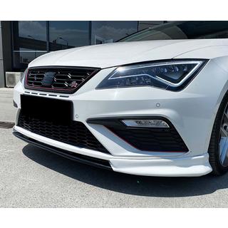 DPT V-3 front lipspoiler (2013-2016, blank højglans) foto 1