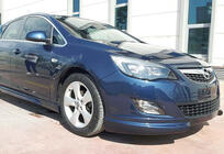 Opel Astra J 2009–2015 Front lip-spoiler DPT V-2 (til lakering) foto 3