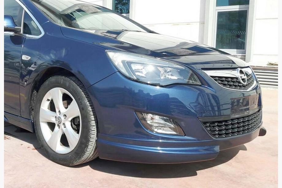 Opel Astra J 2009–2015 Front lip-spoiler DPT V-2 (til lakering) Image