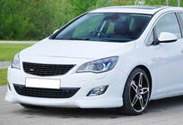 Opel Astra J 2009–2015 Forreste frontlæbe (lip) DPT V-4 (klar til lakering) foto 2