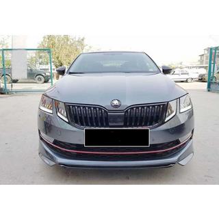 Frontlip læbe DPT V-1 (2017-2019, til lakering) Skoda Octavia III A7 2013–2019 foto 1