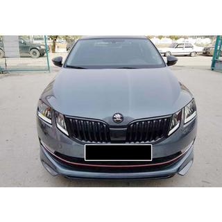 Frontlip læbe DPT V-1 (2017-2019, til lakering) Skoda Octavia III A7 2013–2019 foto 2
