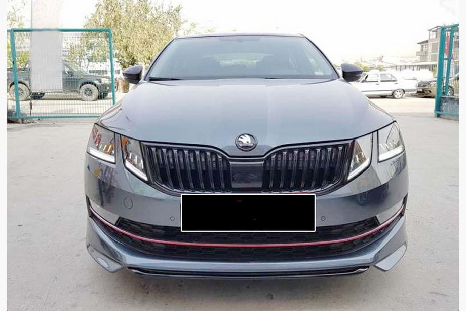Skoda Octavia III A7 2013–2019 Frontlip læbe DPT V-1 (2017-2019, til lakering) Image