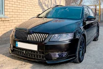 Skoda Octavia III A7 2013–2019 Front lip spoiler DPT V-1 (2013-2017, til lakering) foto 1