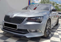 Skoda Superb 2015–2024 Front lipspoiler DPT V-1 (2015-2020, blank højglans) foto 4