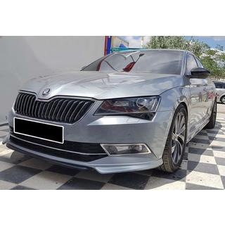 Front lipspoiler DPT V-1 (2015-2020, blank højglans) Skoda Superb 2015–2024 foto 4