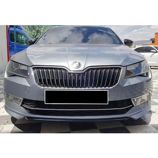 Front lipspoiler DPT V-1 (2015-2020, blank højglans) Skoda Superb 2015–2024 foto 3