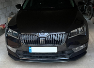 Skoda Superb 2015–2024 DPT V-2 frontlæbe (2015-2020, blank sort) foto 12