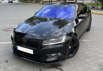 Skoda Superb 2015–2024 DPT V-2 frontlæbe (2015-2020, blank sort) foto 15