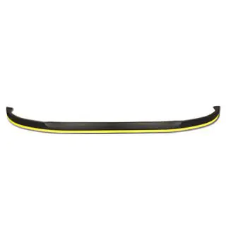 Universal frontlip til kofanger DPT Yellow (ABS, blank sort)