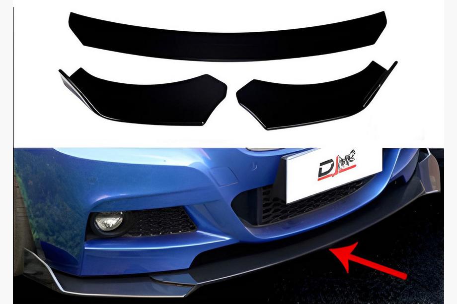 Universal front Lip-splitter DPT V-4 (ABS, blank sort) Foto 1