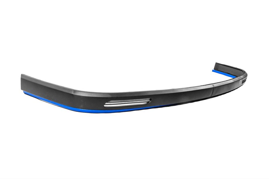 Universel front læbespoiler DPT Blue V-1 (ABS, blank sort) Foto 3