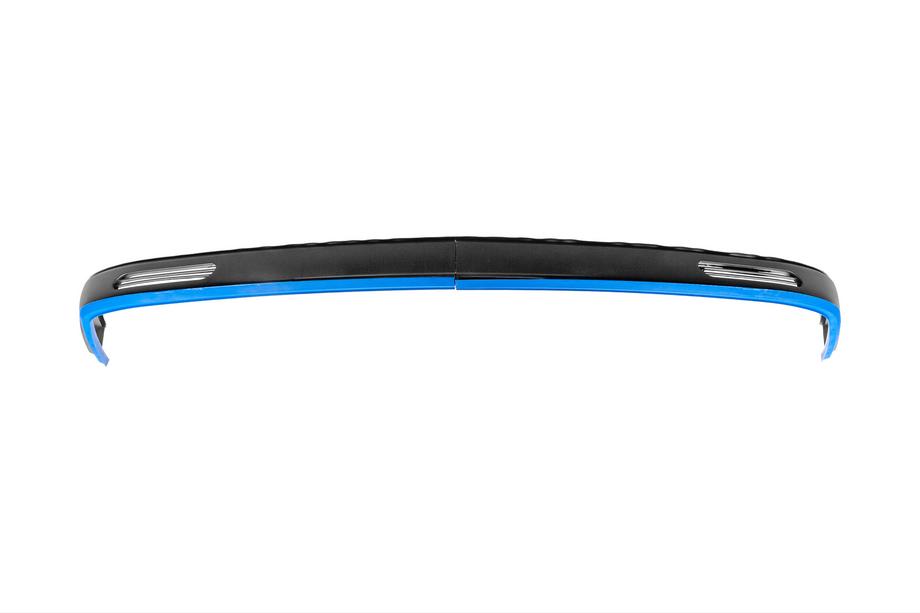 Universel front læbespoiler DPT Blue V-1 (ABS, blank sort) Foto 2
