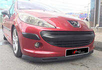 Universel frontlip DPT V-8 (ABS, sort blank) foto 1