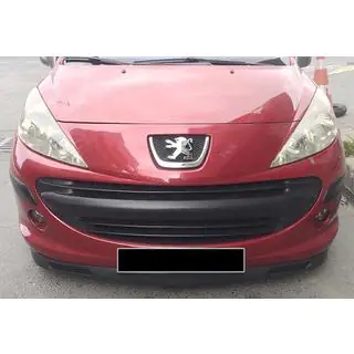 Universel frontlip DPT V-8 (ABS, sort blank) foto 2