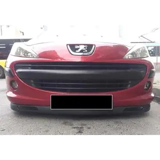 Universel frontlip DPT V-8 (ABS, sort blank) foto 4