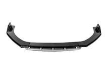 Universal front lip-spoiler DPT Black V-2 (ABS, blank sort/grå) foto 1