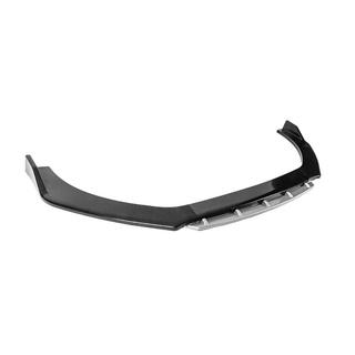Universal front lip-spoiler DPT Black V-2 (ABS, blank sort/grå) foto 3