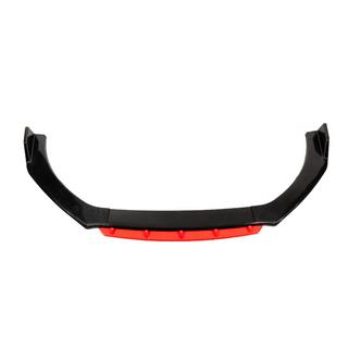 Universal front læbe til kofanger DPT Red V-2 (ABS, blank sort) foto 1
