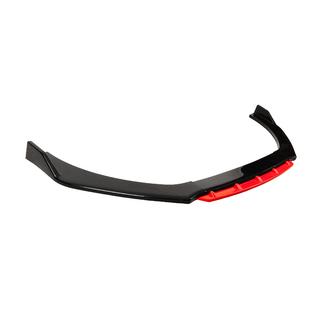 Universal front læbe til kofanger DPT Red V-2 (ABS, blank sort) foto 4