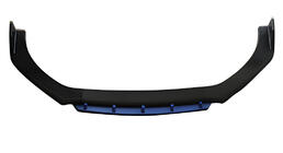 Universal front lipspoiler DPT Blue V-2 (ABS, blank højglans) foto 1
