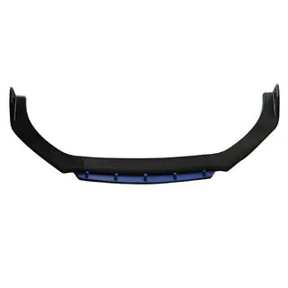 Universal front lipspoiler DPT Blue V-2 (ABS, blank højglans)