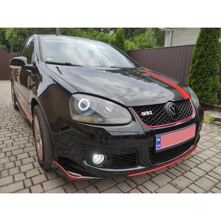 DPT V-2 frontlip (til GTI, sort højglans) foto 4