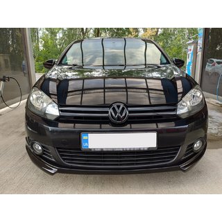 Front lipspoiler DPT V-2 (til lakering) Volkswagen Golf 6 2008–2014 foto 3