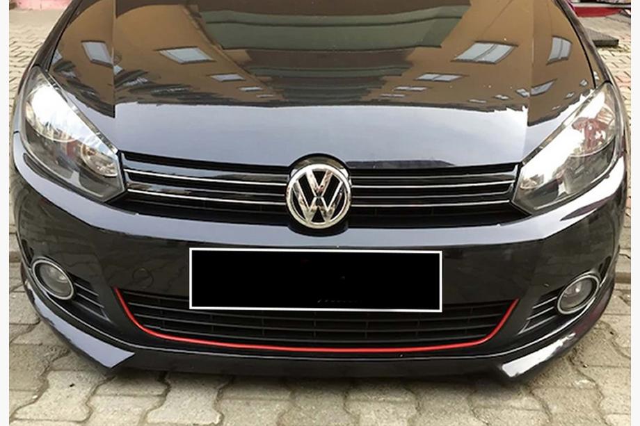Volkswagen Golf 6 2008–2014 Front lipspoiler DPT V-2 (til lakering) Image