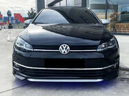 Volkswagen Golf 7/E-Golf 2012–2020 Front lipspoiler DPT V-1 (til original kofanger, 2017-2019, til lakering) foto 2