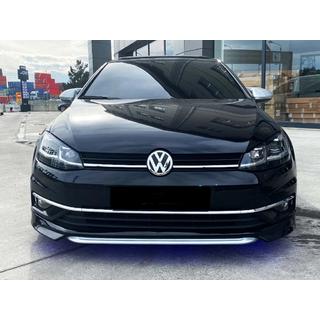 Front lipspoiler DPT V-1 (til original kofanger, 2017-2019, til lakering) Volkswagen Golf 7/E-Golf 2012–2020 foto 2