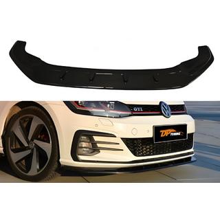 Front lipspoiler DPT V-1 (til GTI, 2017-2019, blank sort) Volkswagen Golf 7/E-Golf 2012–2020 foto 1
