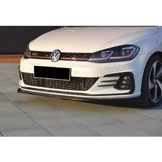 Front læbespoiler DPT V-2 (til GTI, 2017-2019, blank sort) Volkswagen Golf 7/E-Golf 2012–2020 foto 1
