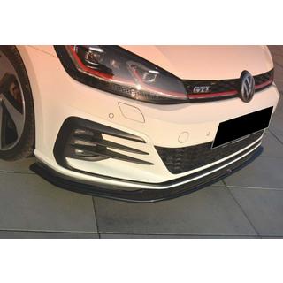 Front læbespoiler DPT V-2 (til GTI, 2017-2019, blank sort) Volkswagen Golf 7/E-Golf 2012–2020 foto 3