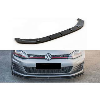 DPT V-1 frontsplitter/lip (til GTI, 2012-2017, blank sort) Volkswagen Golf 7/E-Golf 2012–2020 foto 1