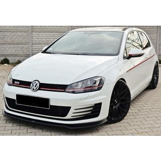 Front læbespoiler DPT V-2 (til GTI, 2012-2017, blank sort) Volkswagen Golf 7/E-Golf 2012–2020 foto 2