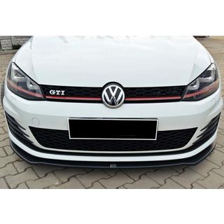 Front læbespoiler DPT V-2 (til GTI, 2012-2017, blank sort) Volkswagen Golf 7/E-Golf 2012–2020 foto 3