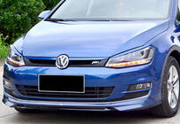 Volkswagen Golf 7/E-Golf 2012–2020 Forreste læbespoiler DPT V-1 (til original kofanger, 2012-2017, til lakering) foto 2